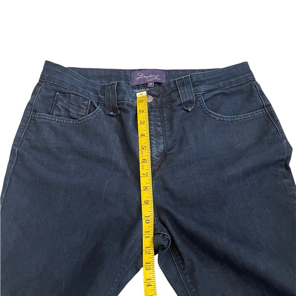 NYDJ High Rise Bootcut Dark Wash Jeans - Sz 12 - Picture 6 of 11